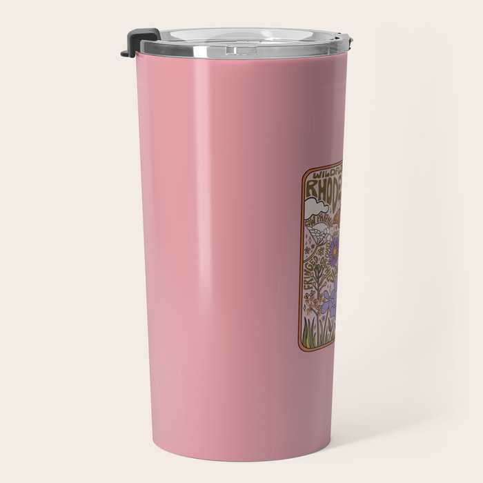 Rhode Island Wildflowers Travel Mug Gallery Image 3