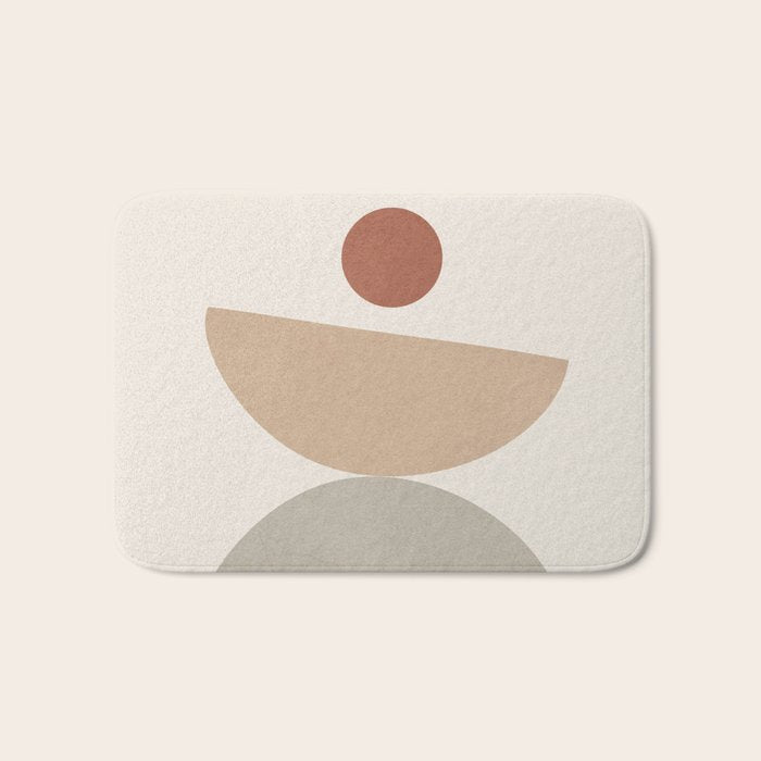 Minimal Shapes No 33 Bath Mat Gallery Image 1