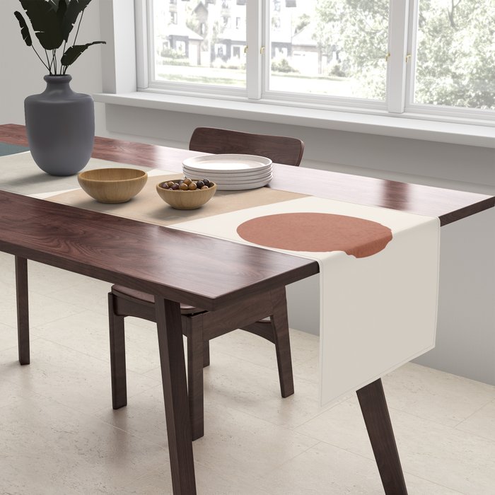Minimal Shapes No 33 Table Runner Gallery Image 2