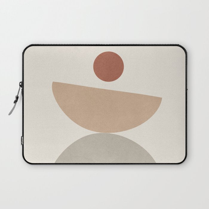 Minimal Shapes No 33 Laptop Sleeve Gallery Image 1