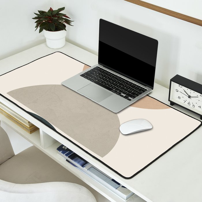 Minimal Shapes No 33 Desk Mat Gallery Image 2