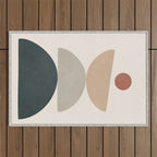 Minimal Shapes No 33 Outdoor Rug Gallery Image 1