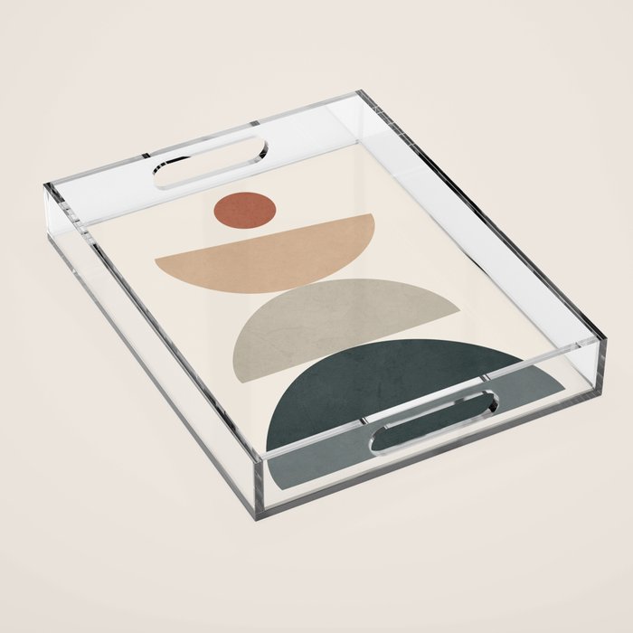 Minimal Shapes No 33 Acrylic Tray Gallery Image 1