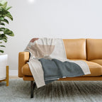 Minimal Shapes No 33 Throw Blanket Gallery Image 1