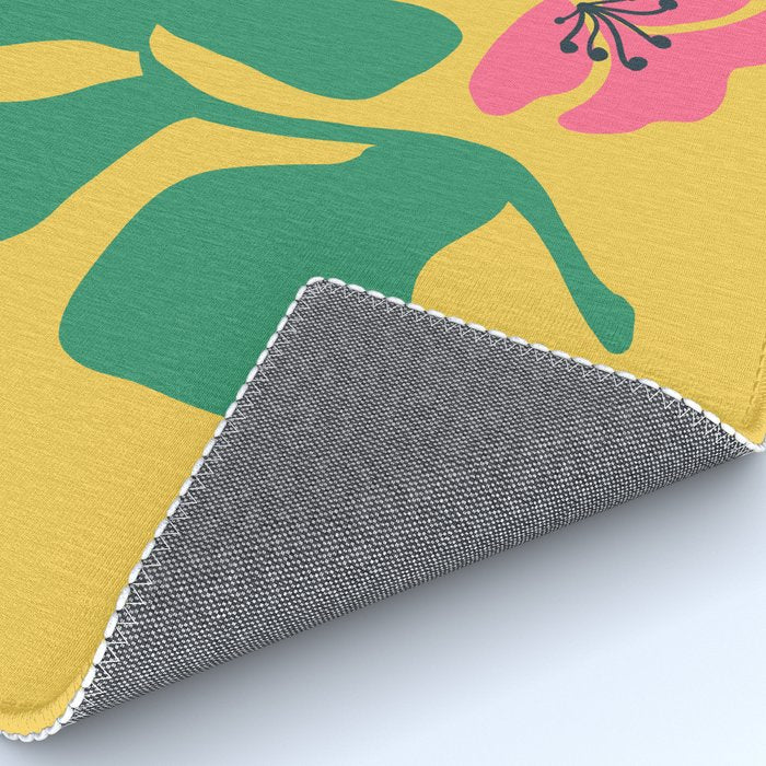 Midcentury Hibiscus 2 Rug Gallery Image 4