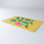 Midcentury Hibiscus 2 Rug Gallery Image 3