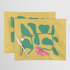 Midcentury Hibiscus 2 Placemat Gallery Image 1