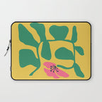 Midcentury Hibiscus 2 Laptop Sleeve Gallery Image 1
