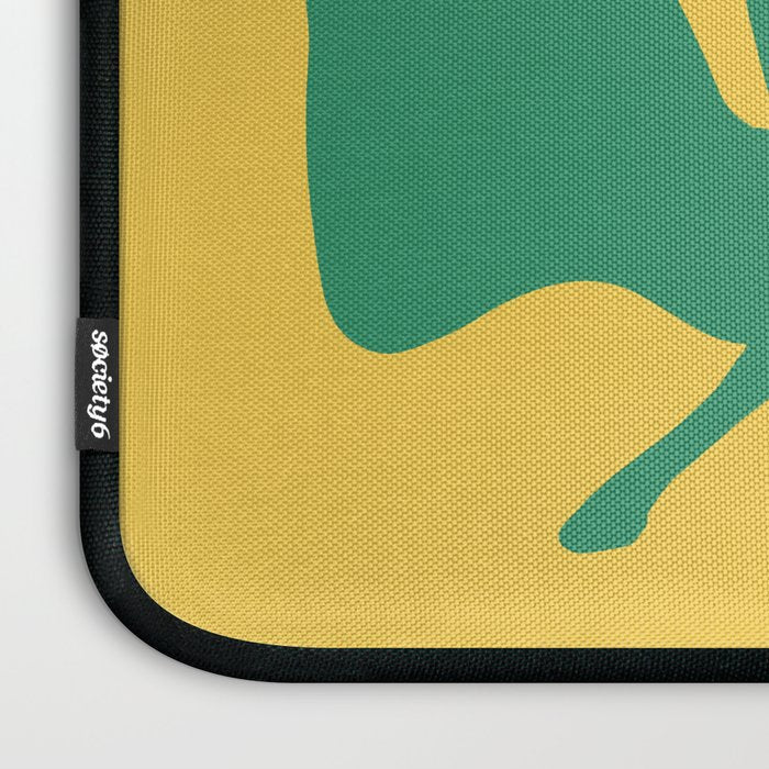 Midcentury Hibiscus 2 Laptop Sleeve Gallery Image 3