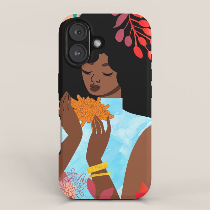 Chrysanthemums in November iPhone Case Gallery Image 1