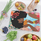 Chrysanthemums in November Cutting Board Gallery Image 2