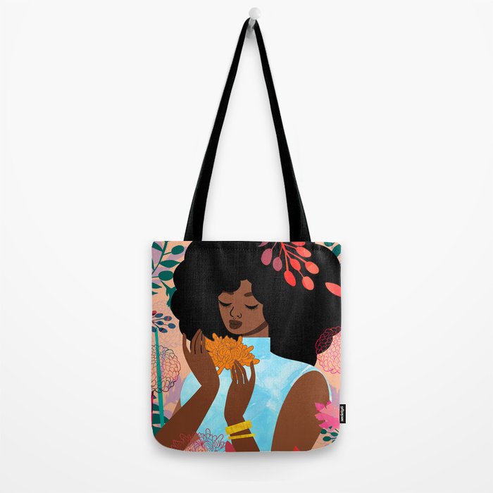 Chrysanthemums in November Tote Bag Gallery Image 2