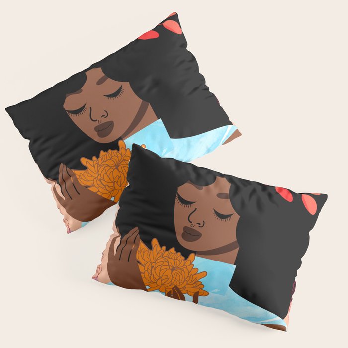 Chrysanthemums in November Pillow Sham Gallery Image 1