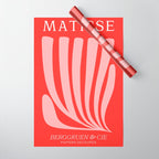 Coral Leaf: Paper Cutouts Matisse Edition Wrapping Paper Gallery Image 1