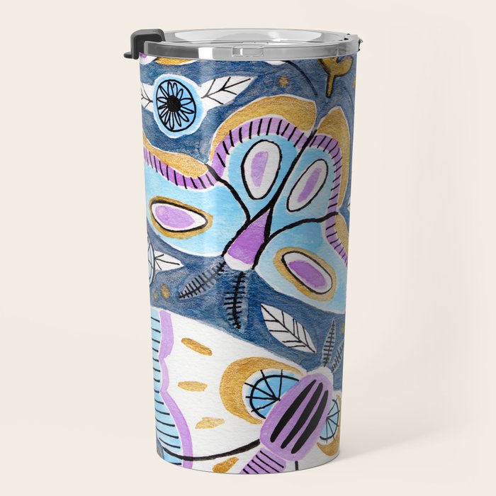 Moths & Butterflies Travel Mug Gallery Image 3