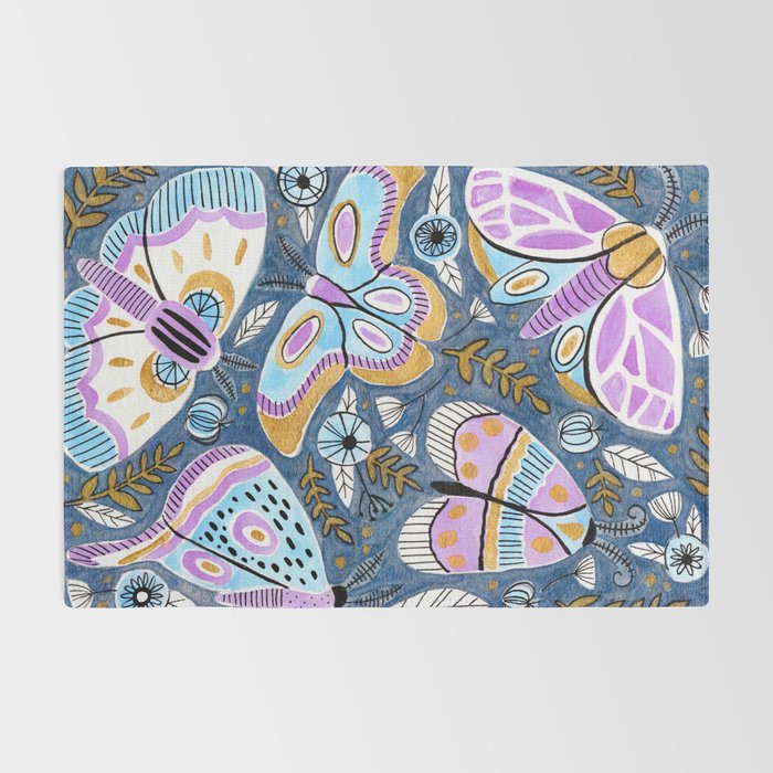 Moths & Butterflies Rug Gallery Image 2