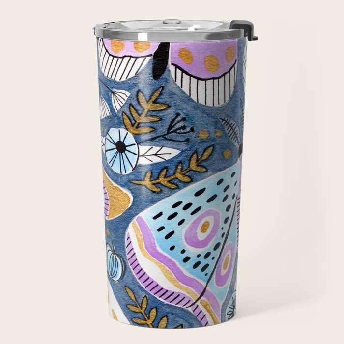 Moths & Butterflies Travel Mug Gallery Image 2