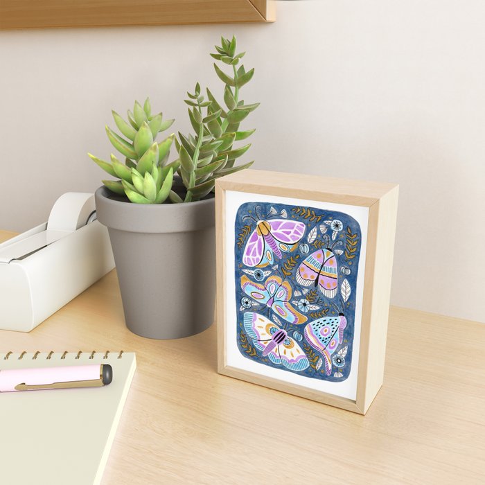 Moths & Butterflies Mini Art Print Gallery Image 2