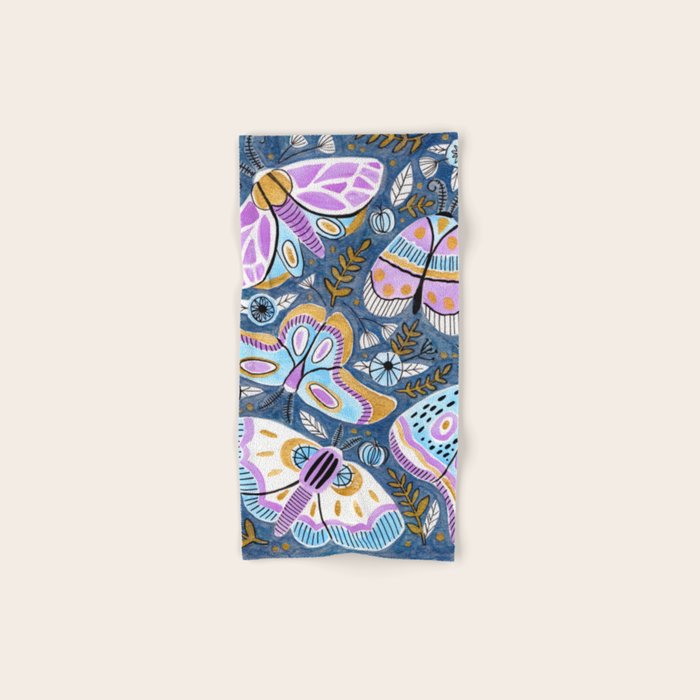 Moths & Butterflies Bath Towel Gallery Image 1