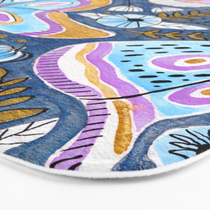Moths & Butterflies Bath Mat Gallery Image 3