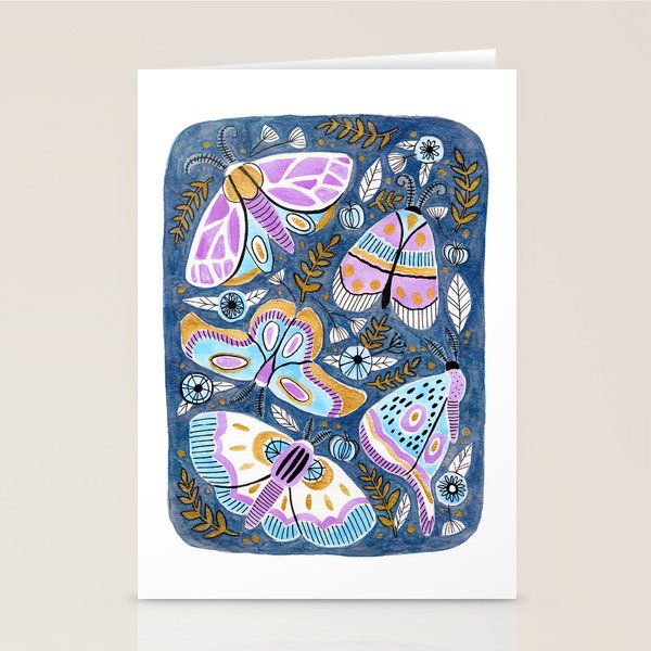Moths & Butterflies Stationery Card Gallery Image 1