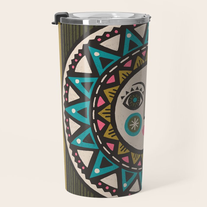 Sunshine & Flowers Travel Mug Gallery Image 3