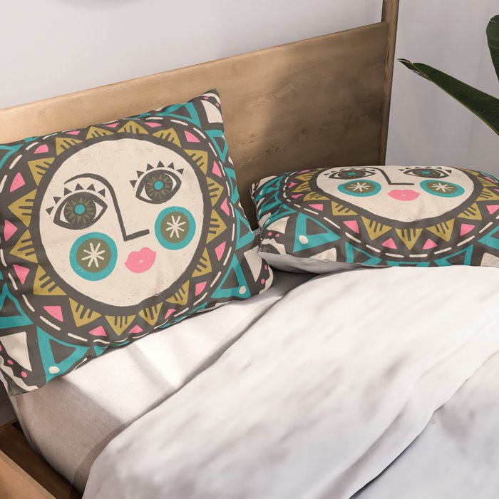 Sunshine & Flowers Pillow Sham Gallery Image 2