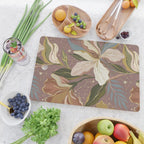 Celestial Iris Garden Cutting Board Gallery Image 2