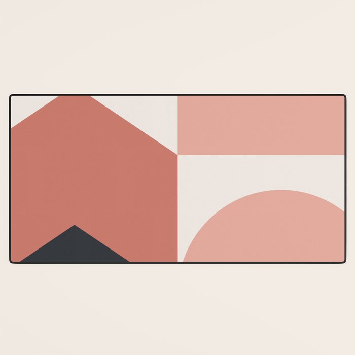 Maximalist Geometric 02 Desk Mat Gallery Image 3