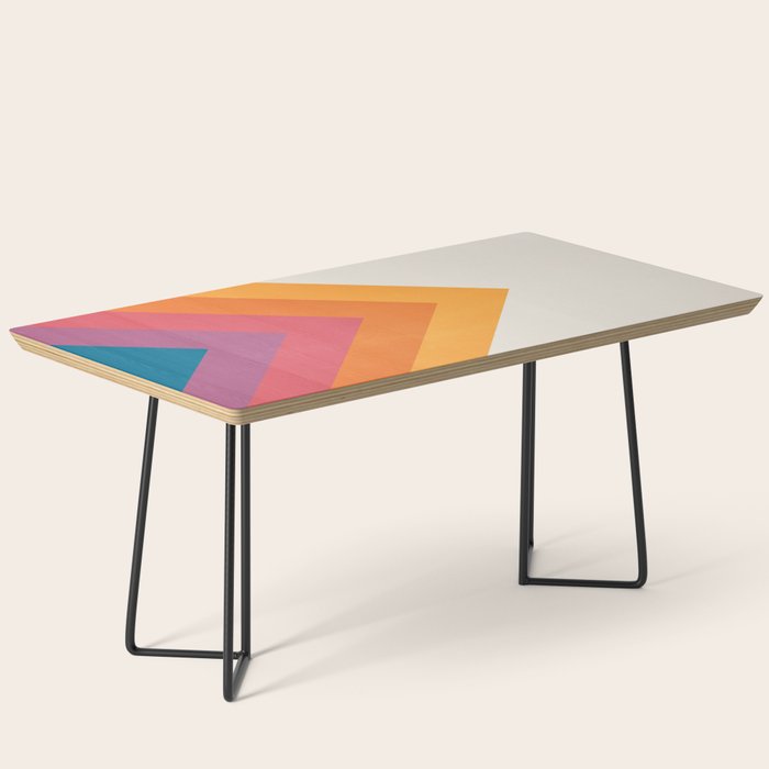 Candy Chevrons: Vintage 80s California Edition Coffee Table Gallery Image 1