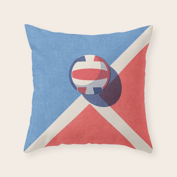 BALLS / Volleyball I Throw Pillow Gallery Image 6