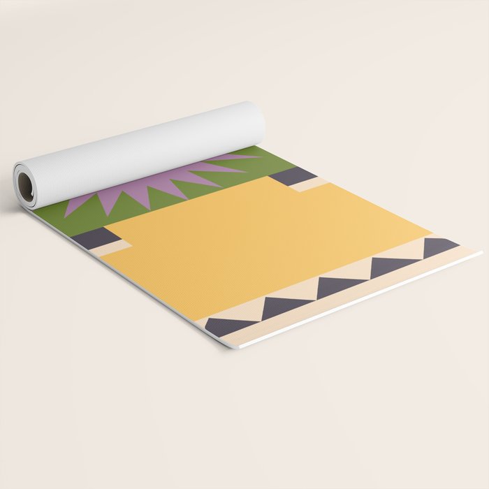 Geometric Abstraction 14 Yoga Mat Gallery Image 2