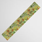 Horseback Riding In The Woods Table Runner Gallery Image 3