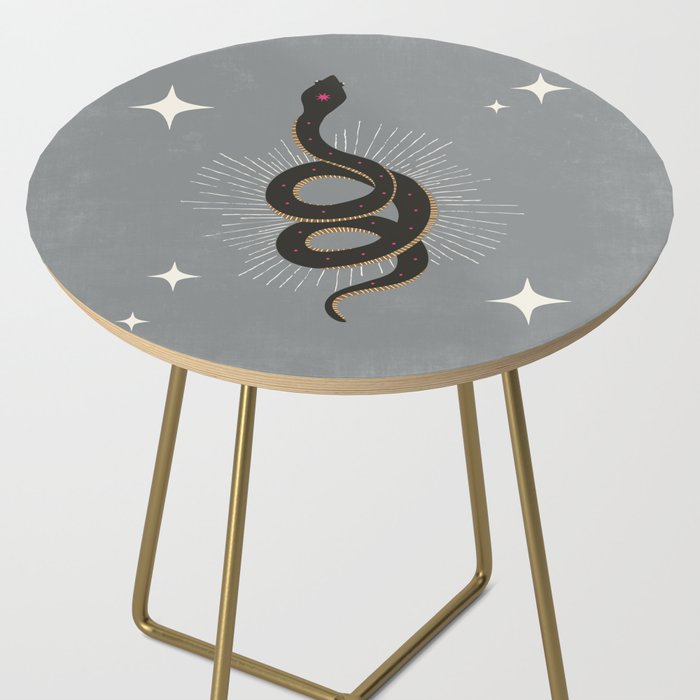 Slither - Gray Side Table Gallery Image 2