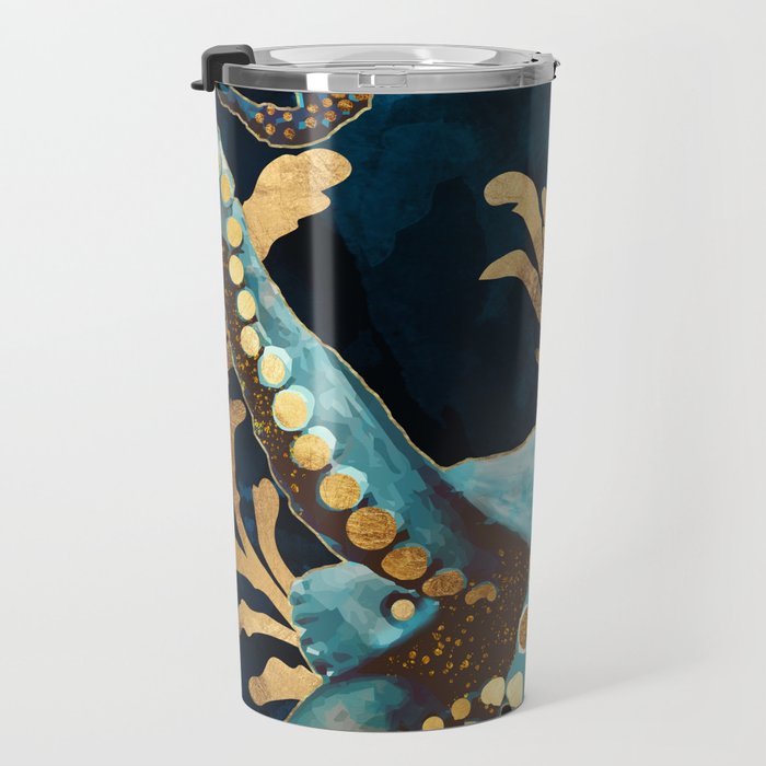 Indigo Octopus Travel Mug Gallery Image 3