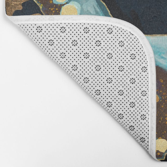 Indigo Octopus Bath Mat Gallery Image 2