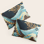 Indigo Octopus Pillow Sham Gallery Image 3