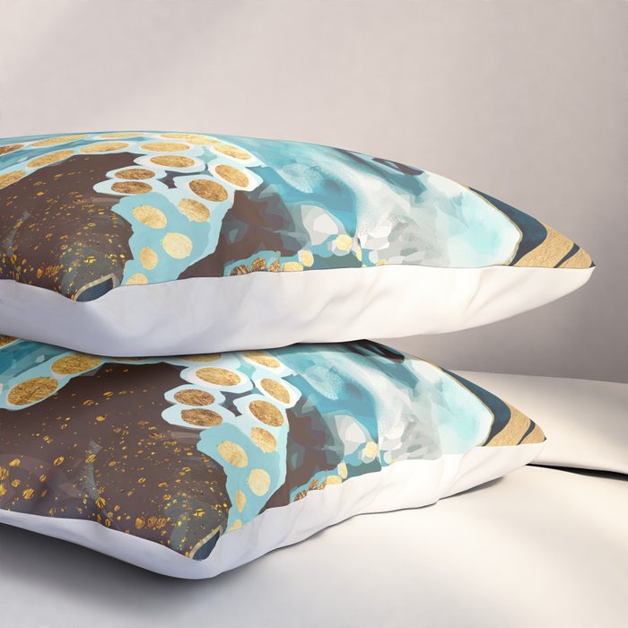 Indigo Octopus Pillow Sham Gallery Image 3