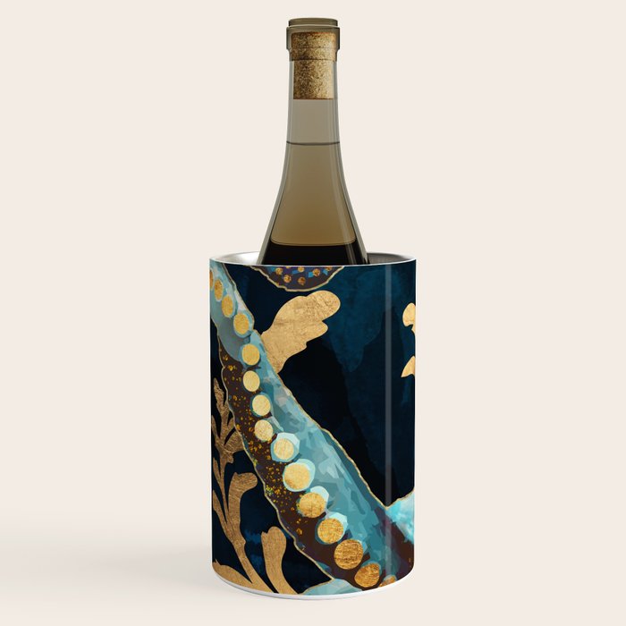 Indigo Octopus Wine Chiller Gallery Image 2