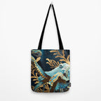 Indigo Octopus Tote Bag Gallery Image 2