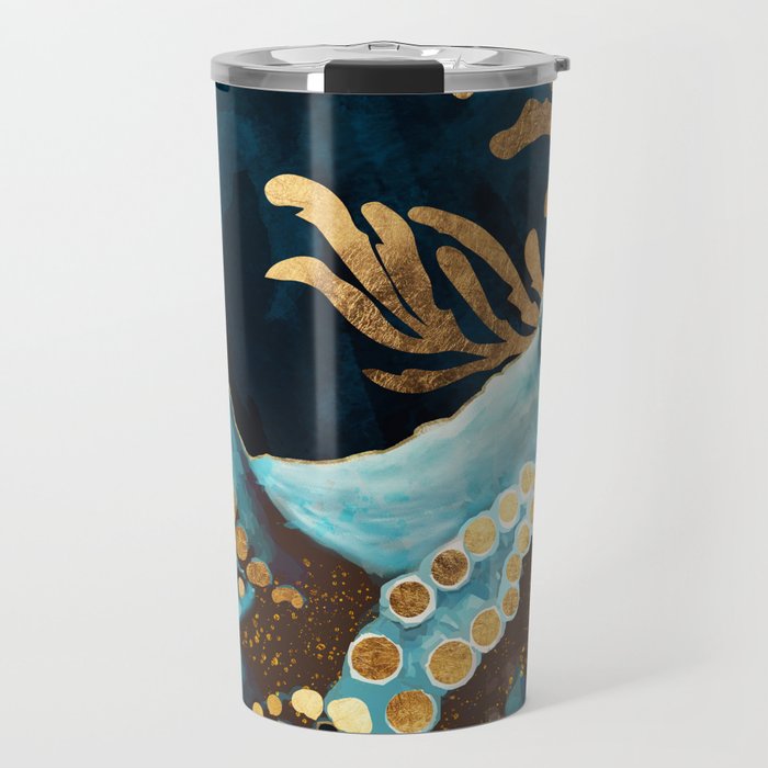 Indigo Octopus Travel Mug Gallery Image 1