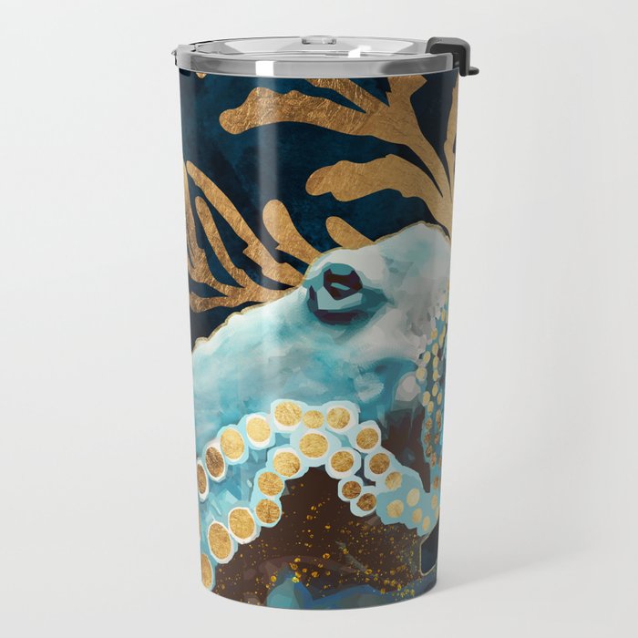 Indigo Octopus Travel Mug Gallery Image 2