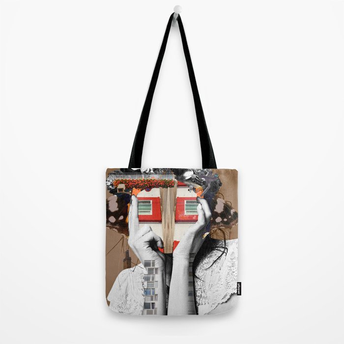 Crazy Woman - Lisa Lara Bella Tote Bag Gallery Image 2