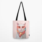 FASHION CAT Tote Bag Gallery Image 2