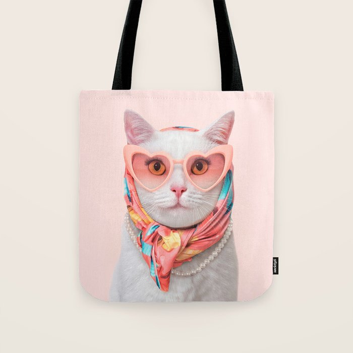 FASHION CAT Tote Bag Gallery Image 1