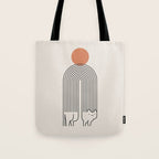 Cat Landscape 94 Tote Bag Gallery Image 1