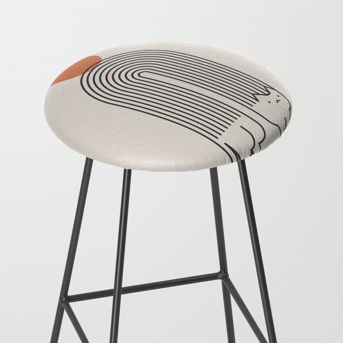 Cat Landscape 94 Stool Gallery Image 2