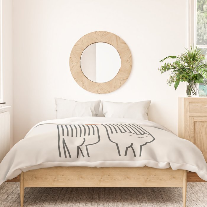 Cat Landscape 94 Duvet Cover Gallery Image 3