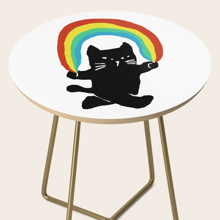 Rainbow cat Side Table Gallery Image 2