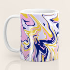 pink, navy & gold marble Coffee Mug Gallery Image 3